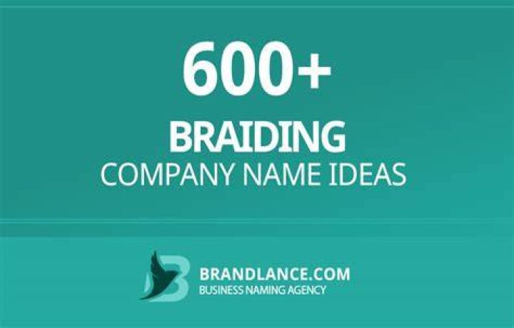 1000+ Braiding Company Name Ideas List Generator (2024)