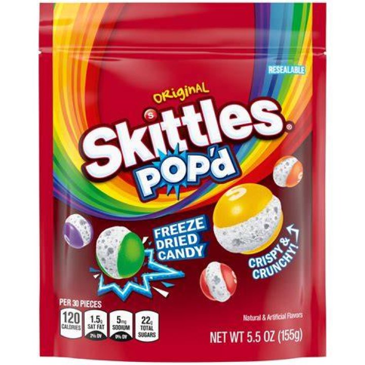 2oz Freeze Dried Skittles Original Flavors. Crunchy Funny Etsy