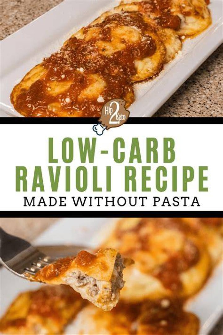 4Ingredient Keto Ravioli Recipe (Low Carb) Maebells