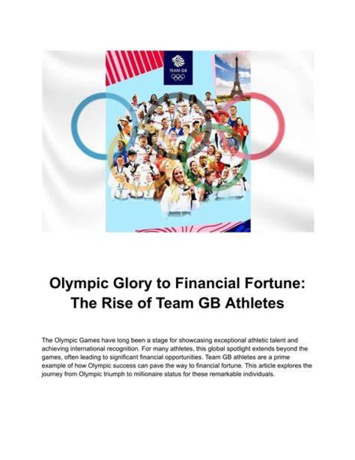 A Journey Of Olympic Glory And Financial Success