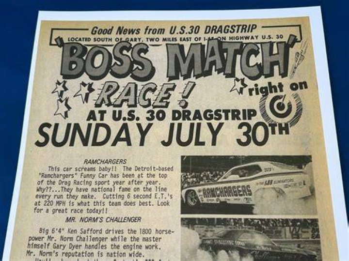 A Match Made At The Drag Strip