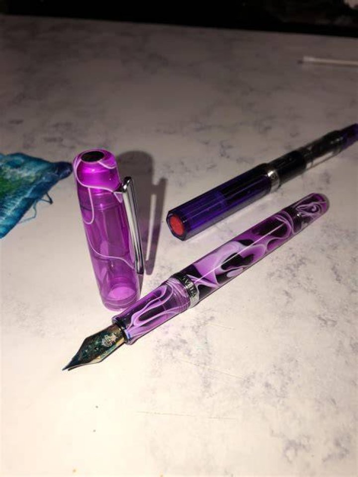 A nice juicy goulet pens nib! r/fountainpens