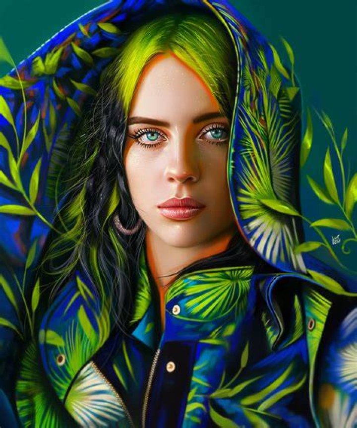 Billie Eilish by Yaşar Vurdem Billie, Celebrity drawings, Digital art