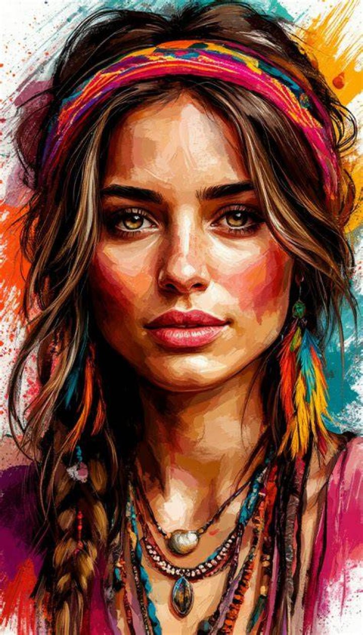 Boho style portrait by AlohaHawaii on creativemarket Boho Style, Boho