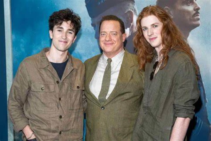 Brendan Fraser Children Meet Griffin, Leland, and Holden
