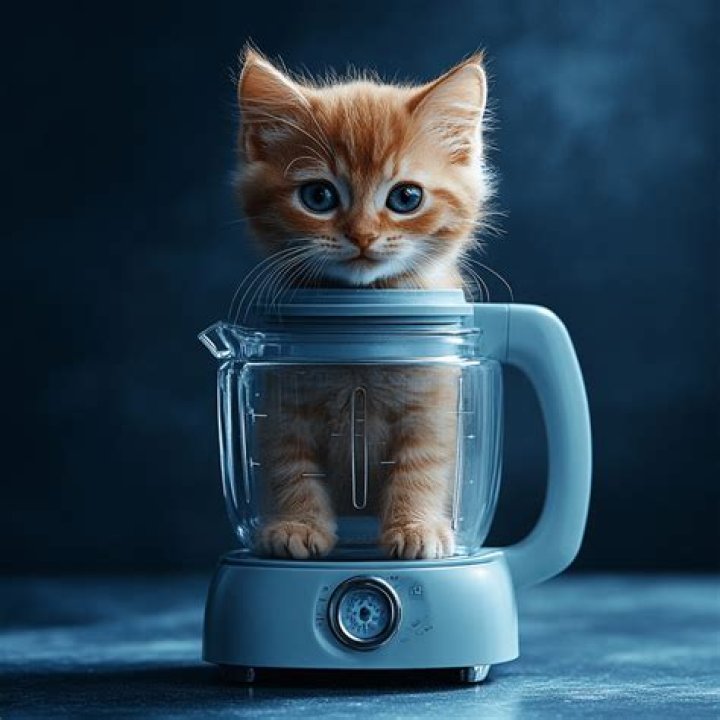 "Cat In Blender" Video On Twitter