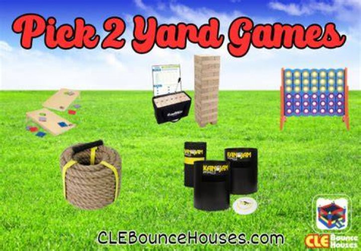Corn Hole CLE Bounce Houses Cleveland OH