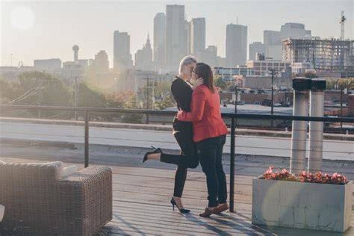 Dallas Lesbian Engagement Steph Grant Cute Lesbian Couples, Lesbian