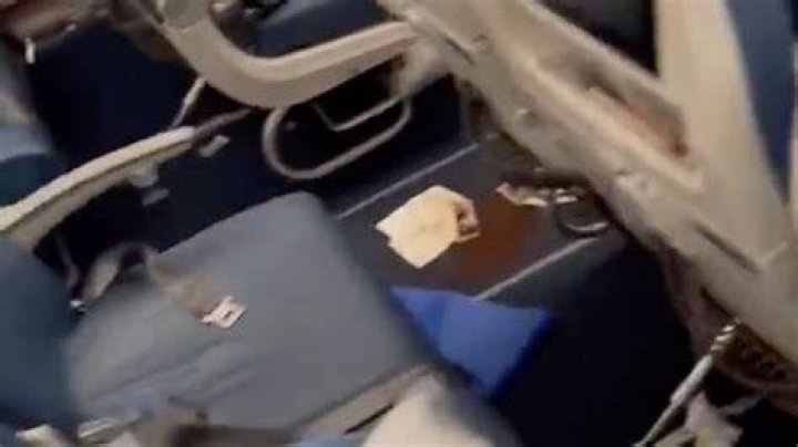 Delta plane needed fivehour cleanup after diarrhoea horror left