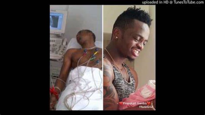 Diamond Platnumz survive Unusually accident in a hydraulic elevator