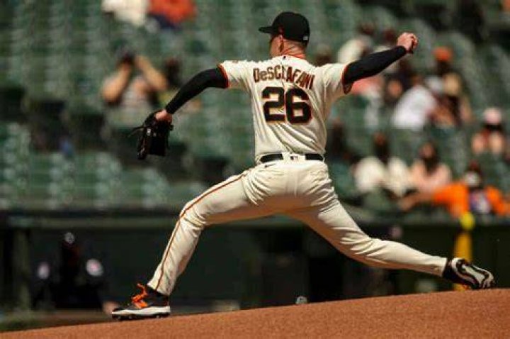 Download Anthony Desclafani Pitching In Action On The Baseball Field