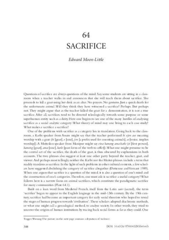 Download The Sacrifice pdf by Shantel Tessier