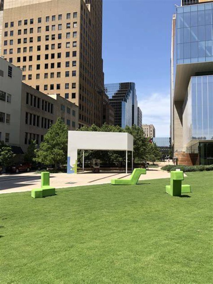 Downtown OKC on Twitter "New amenities popping up in Kerr Park. Please
