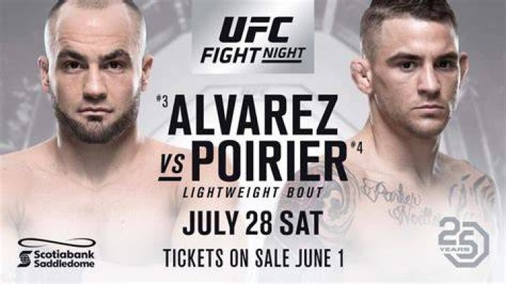 Dustin Poirier Vs. Eddie Alvarez Full Fight Video Highlights