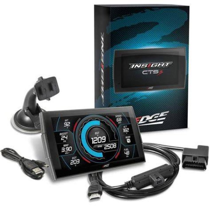 Edge Products Insight CTS3 OBDII Monitor & EAS EGT Probe Kit *FREE NEXT