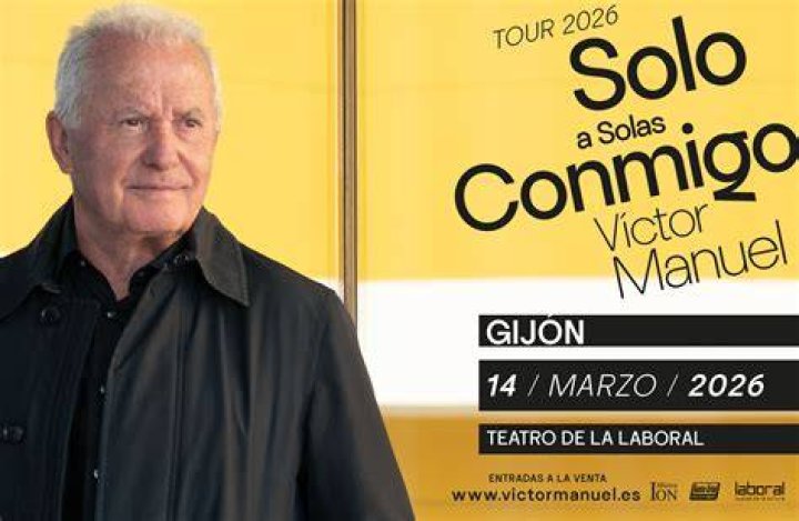 Entradas Victor Manuel Todos los Conciertos y Gira 2021