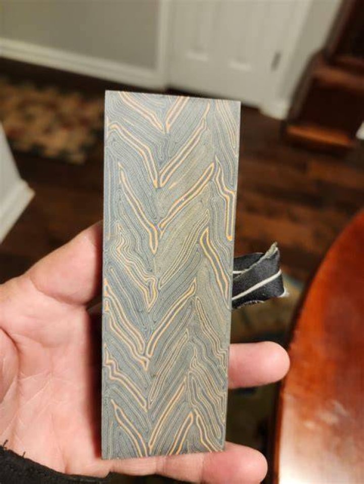 Got this damascus recurve done going to my best customer when you