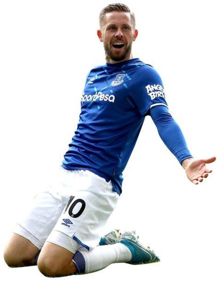 Gylfi Sigurdsson Everton football render FootyRenders