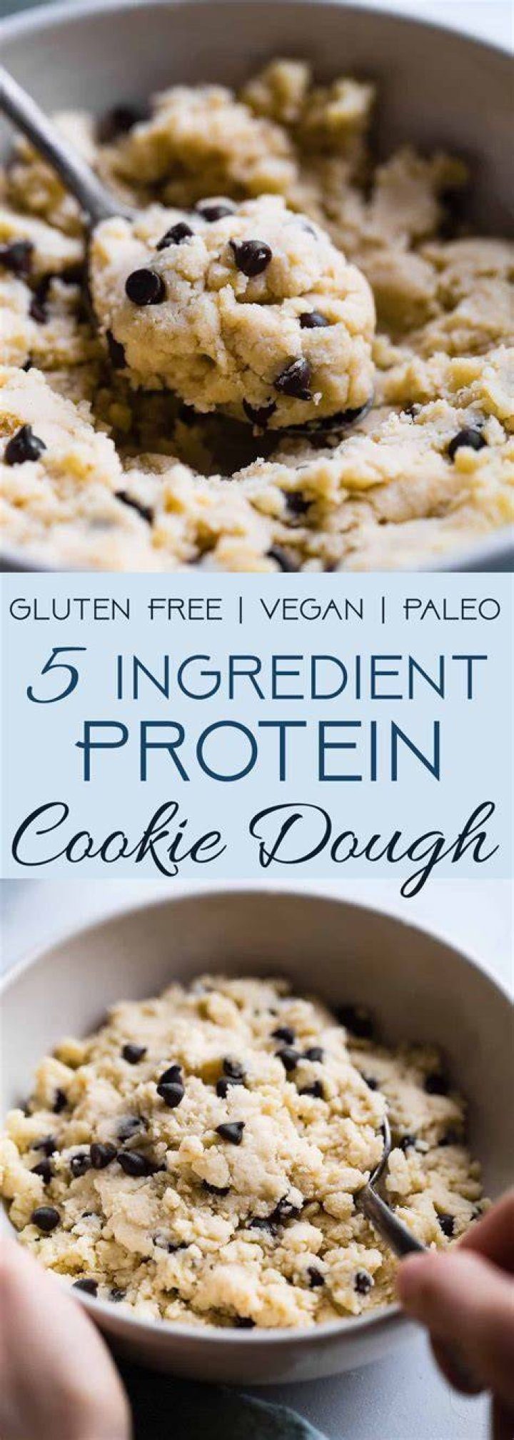 Healthy Protein Powder Cookie Dough Food Faith Fitness