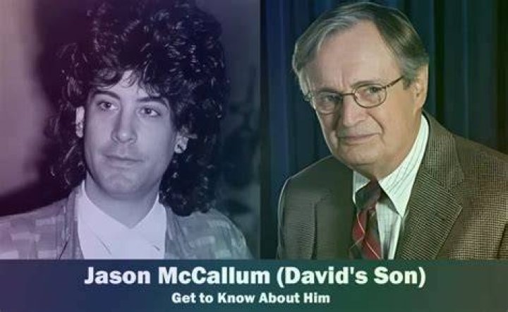 Jason McCallum What happened to David McCallum's son? Dicy Trends