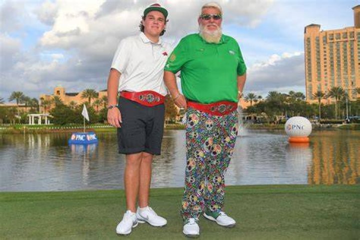 John Daly Celebrates 2021 PNC Championship Win with His Son