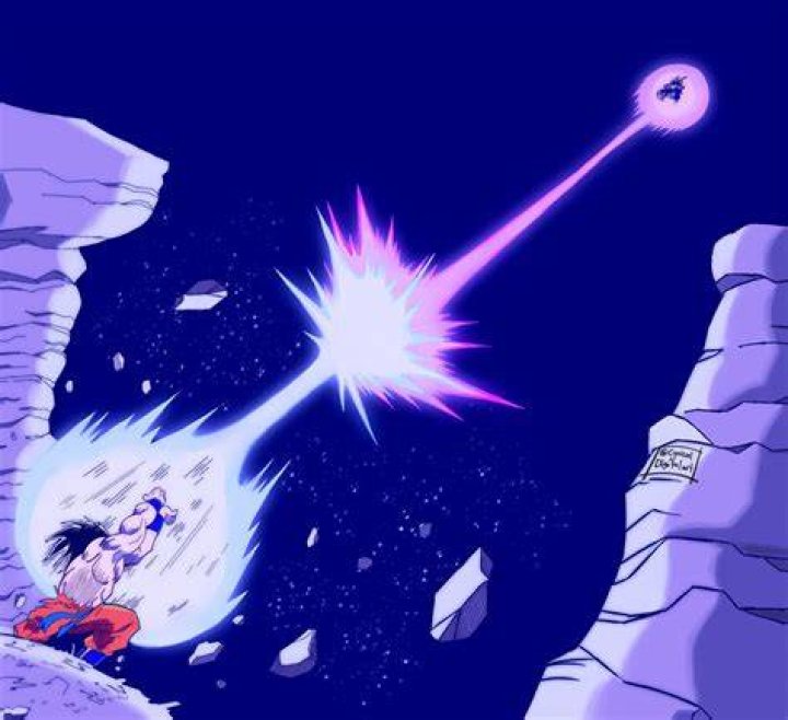 Kamehameha vs. Galick Gun by whistle72 on DeviantArt