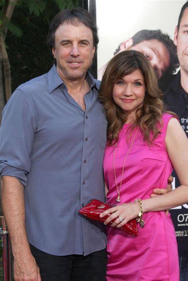 Kevin Nealon Wife arriving at the Funny People World Premiere at the
