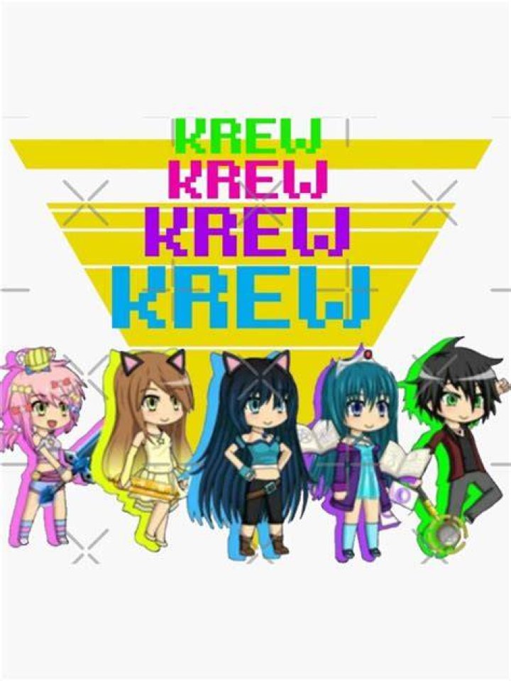 Krew Krunch Funneh Sticker TeePublic