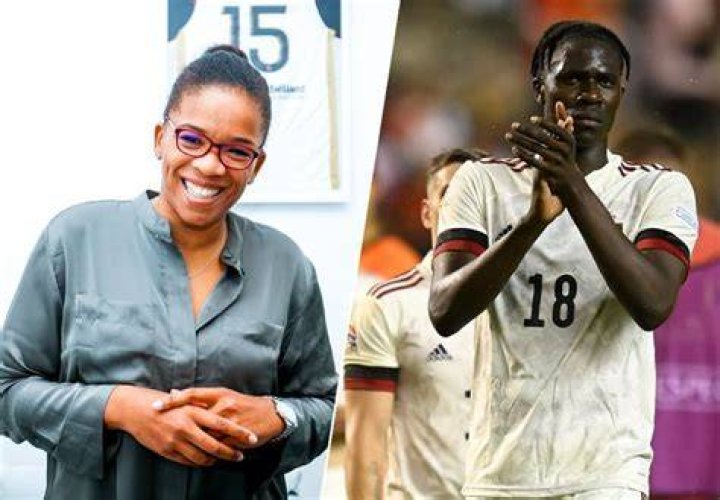 M&eacute;lissa Onana lanceerde en begeleidt haar broer en kersvers Rode Duivel