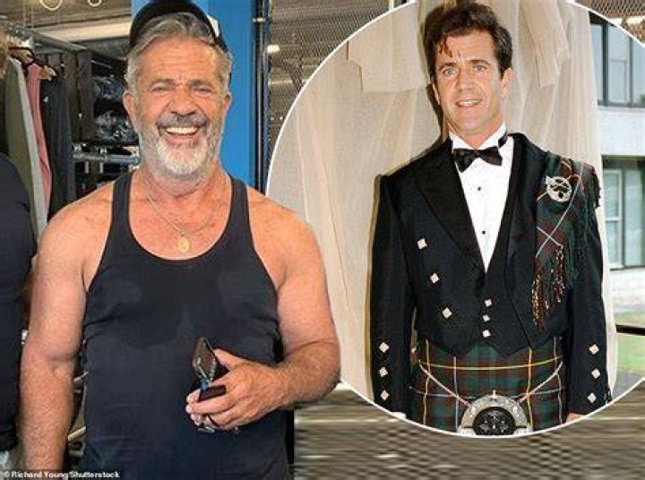 Mel Gibson Shows Off Bulging Muscles As He Bulks Up For 'The