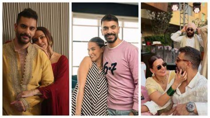 Neha DhupiaAngad Bedi celebrate New Years with fam in Goa Pics News