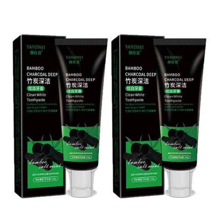 Oem/odm Natural Black Toothpaste Activated Charcoal Teeth Whitening