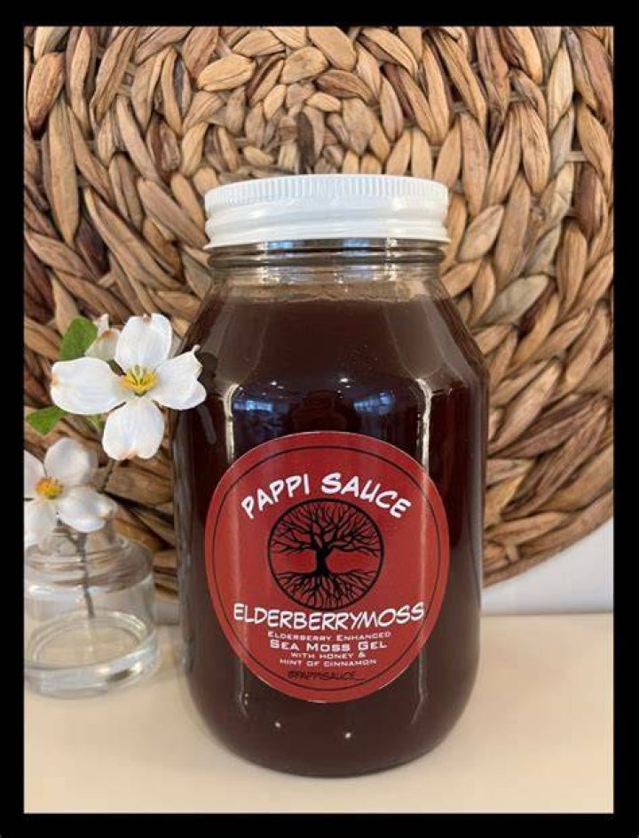 PAPPI SAUCE SEA MOSS GELS life in a jar