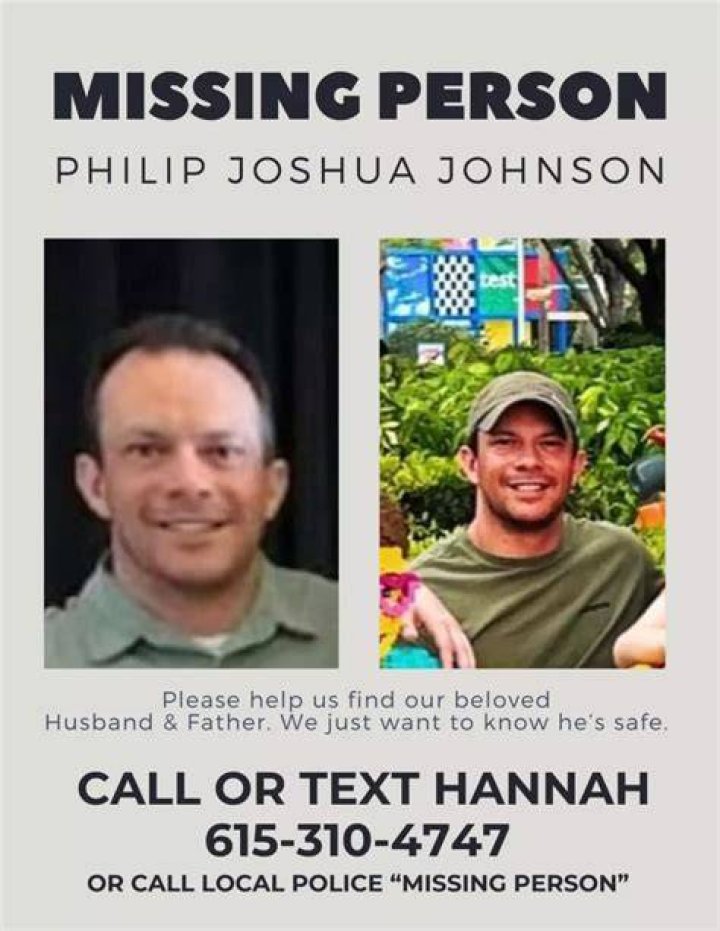 Philip Joshua Johnson Missing In Nashville Search & Updates