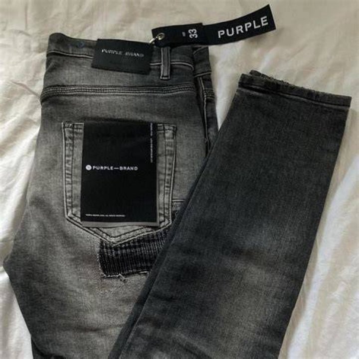 Purple Brand New Purple Jeans Black Tags Limited Designer Jeans Grailed
