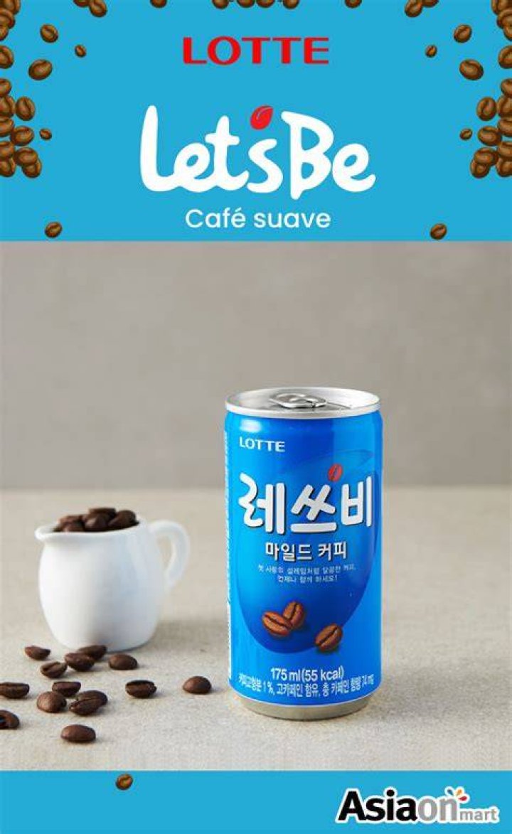 Qoo10 LOTTE Lets Be Coffee 175ml ** Select from 2 Flavors** Drinks