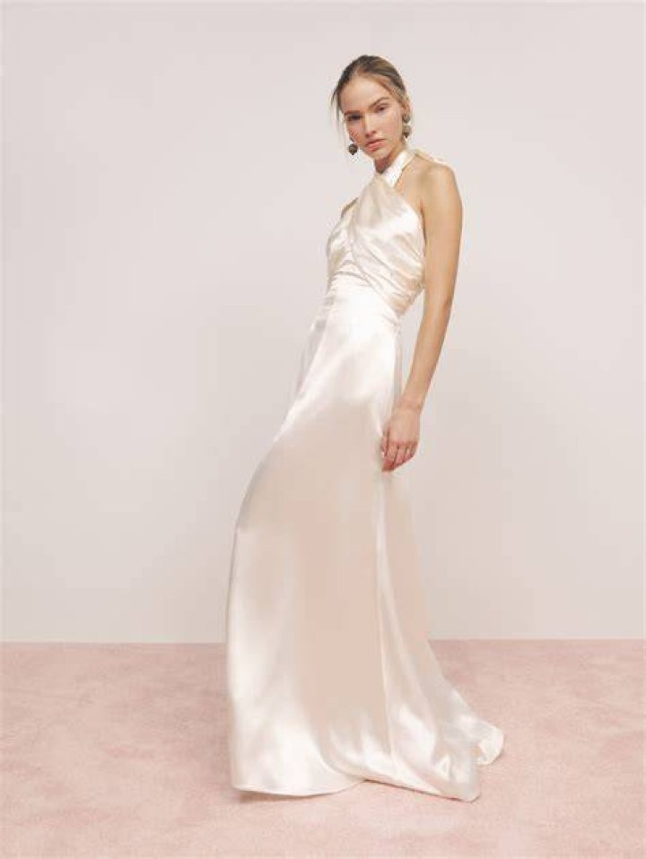 Reformation + Veria Silk Dress