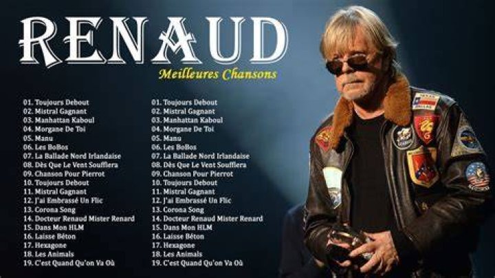 Renaud Best Songs Les Meilleurs Chansons de Renaud Renaud