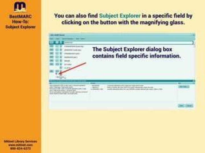 Subject Explorer BestMARC