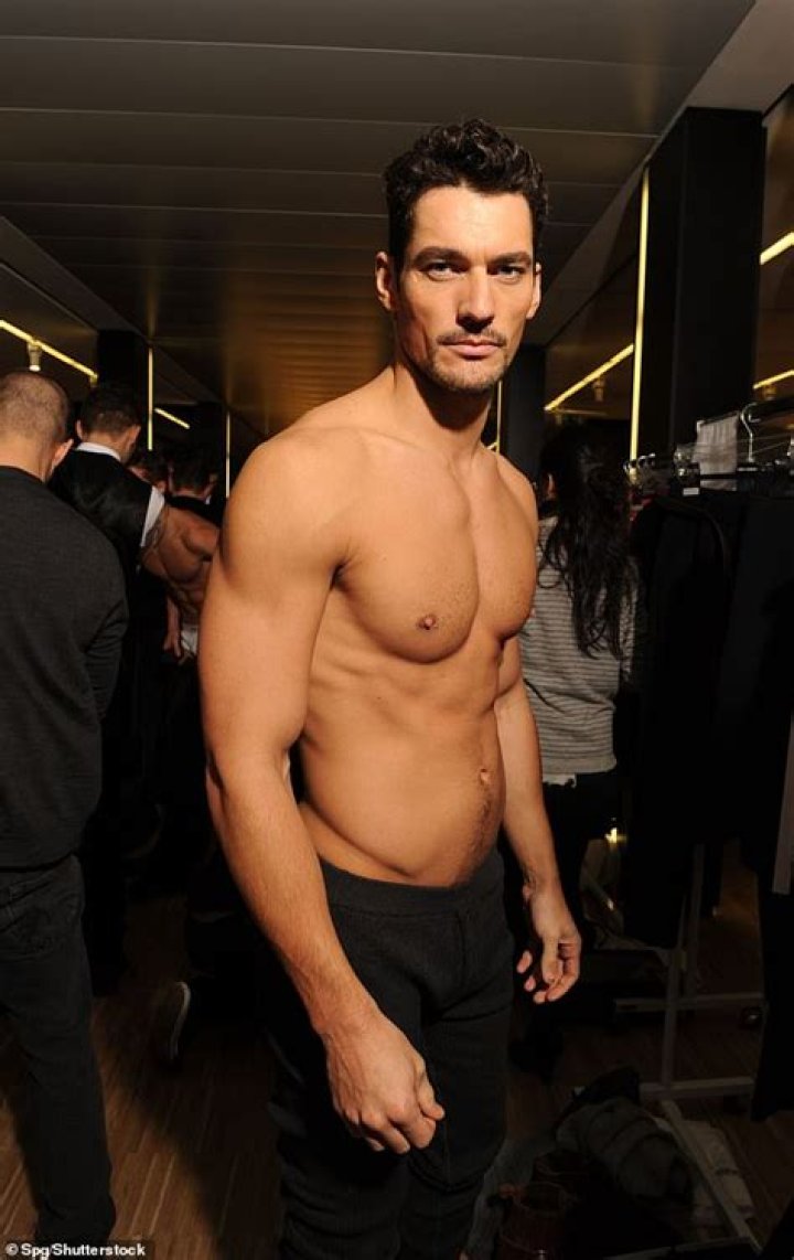 Supermodel David Gandy, 42, says he's not 'particularly happy with the
