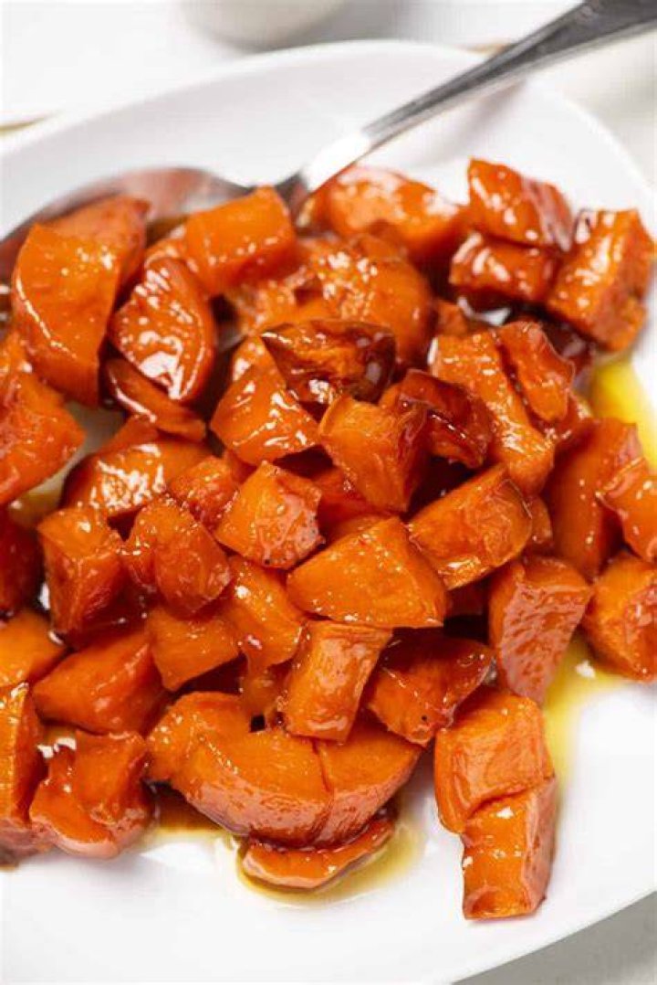 Sweet Chile Glazed Sweet Potatoes Recipe Glazed sweet potatoes