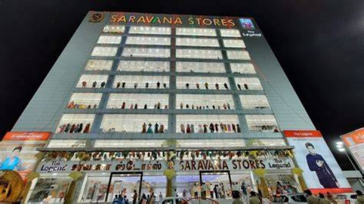 The Legend New Saravana Stores All Shopping Floors & Food Court