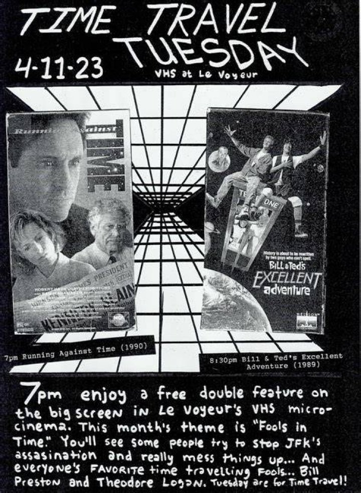 Time Travel Tuesday past or future could ask open ended question