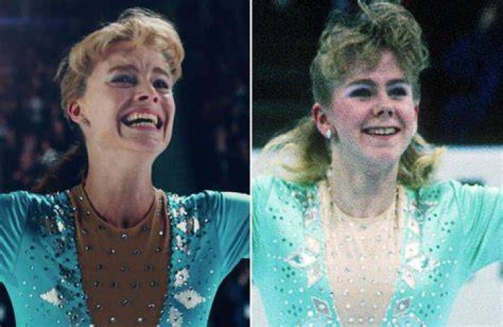 Tonya Harding with her thenhusband, Jeff Gillooly backstage during