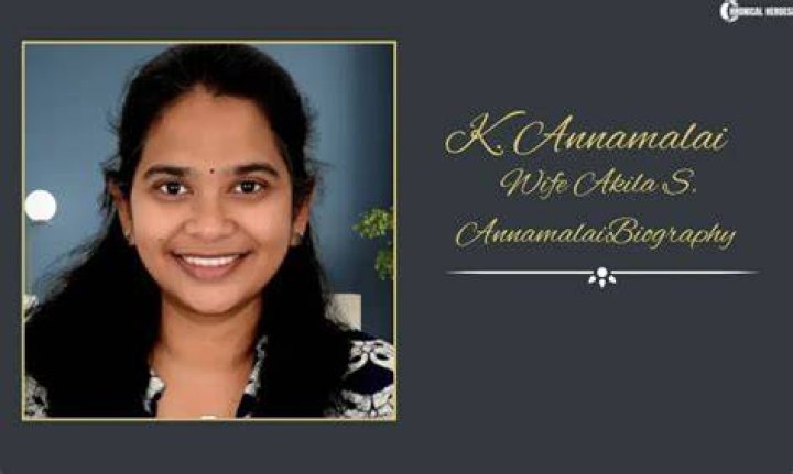 Uncover The Private Life And Influence Of Annamalai's Enigmatic Wife, Akila