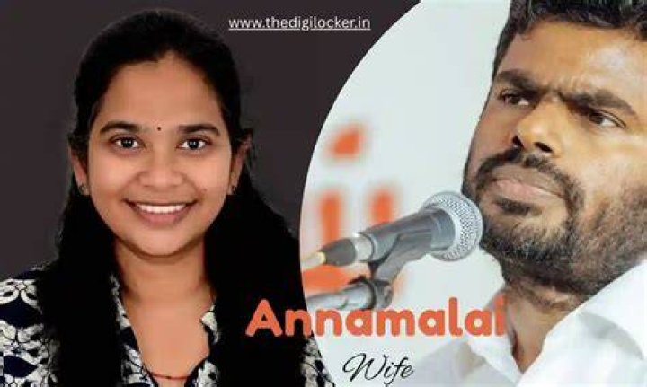Unveiling The Life And Role Of BJP Annamalai's Enigmatic Wife