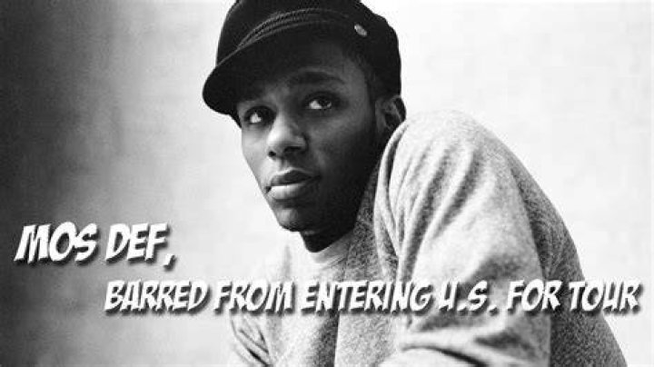 US Rapper Mos Def Barred From Entering&hellip; The US Three Men On A Boat