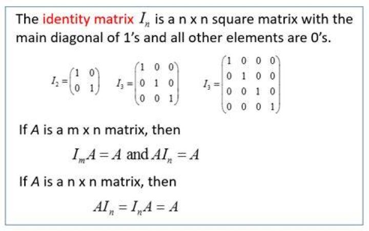 What Is X Identity Matrix Deb Moran S Multiplying Matrices Sexiz Pix